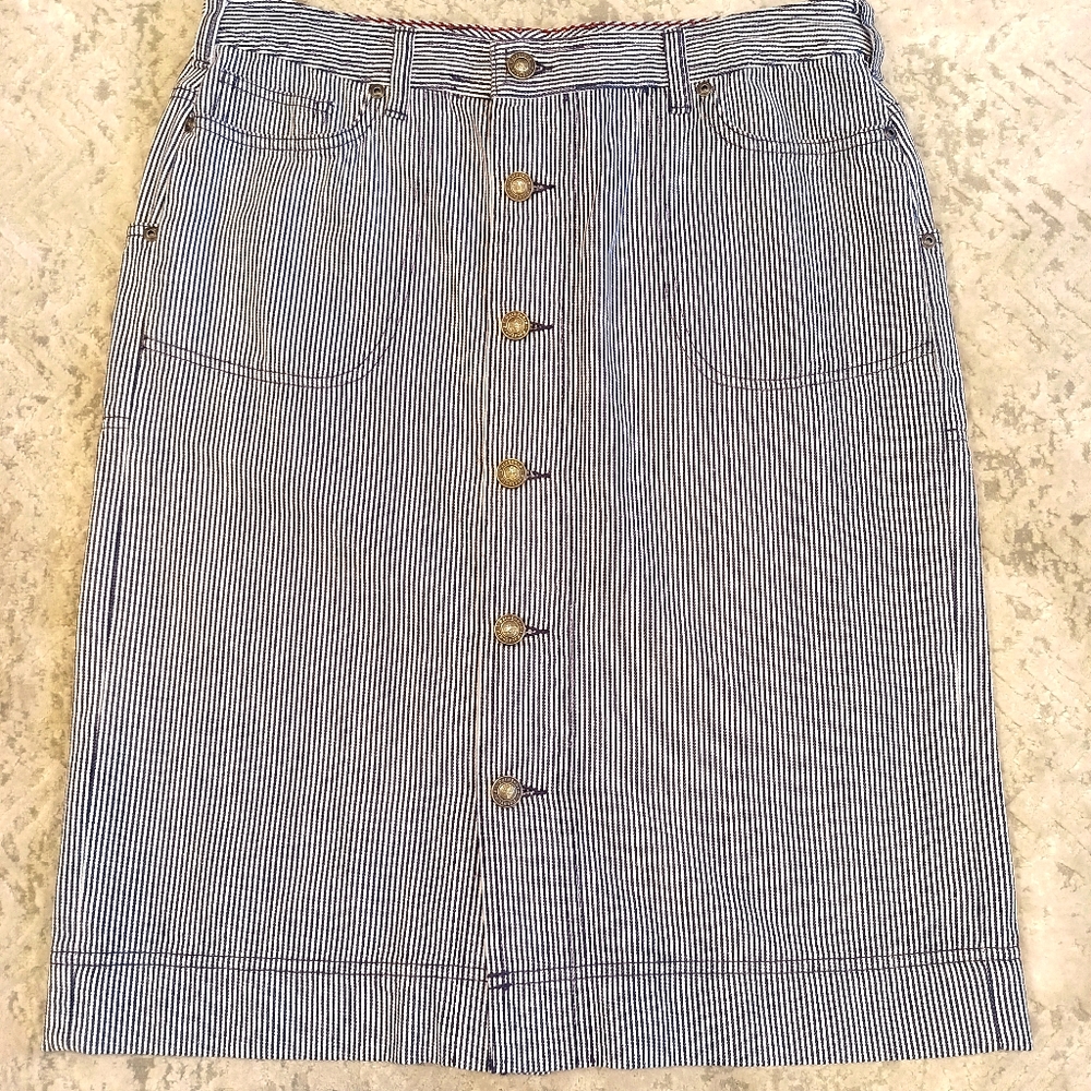 Patagonia Striped Organic Cotton Skirt